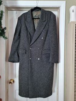 Men's Large Wool Coat