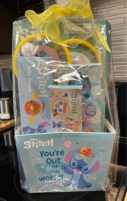 Disney Stitch Gift Basket