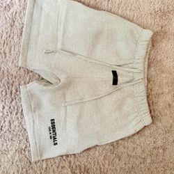 Brand New Essential Shorts Dark Oatmeal Size Medium.