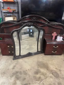 King size bed frame