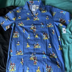 Disney Button Up