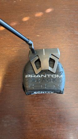 Scotty Cameron Phantom Black 9.2R with KBS GPS shaft 35in