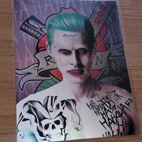 Joker To Harley Quinn Image Changing 3D Holographic Lenticular Poster 