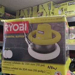 RYOBI 10" ORBITAL BUFFER 