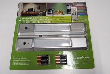 Capstone Under Cabinet LED Lights With Remote Control