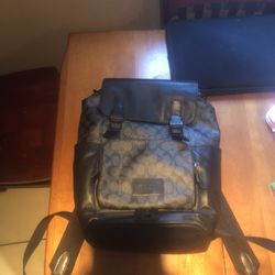 Mens Coach Backpack