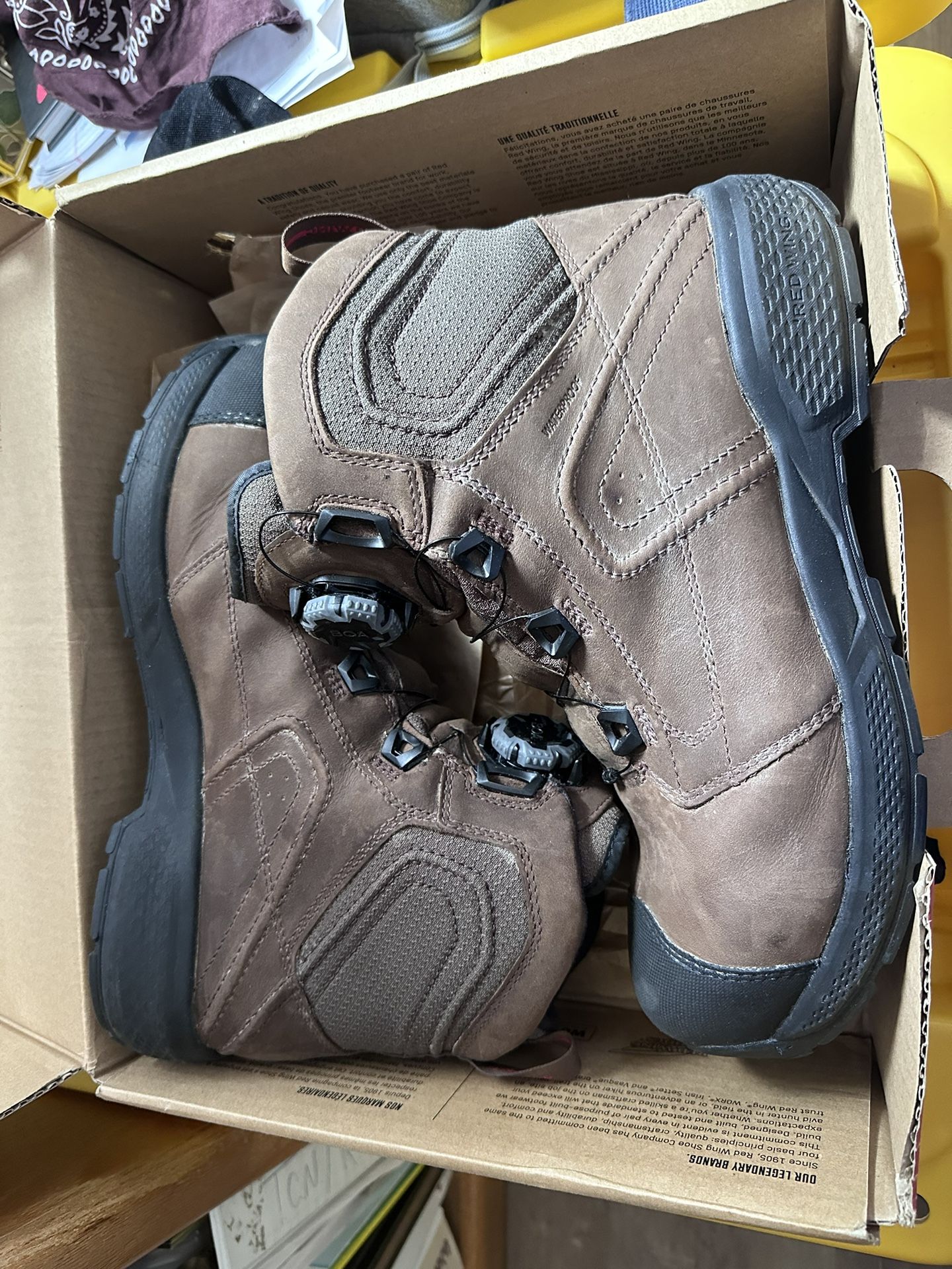 Redwing 2453 EXOS LITE MEN’S 6-INCH WATERPROOF SAFETY TOE BOOT