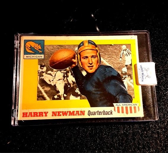 1955 Topps All American Harry Newman #62 Genuine RARE! 