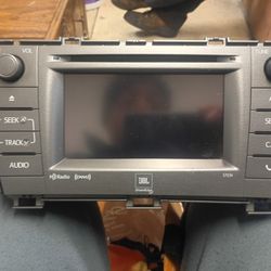 JBL Toyota Prius V OEM Radio 2012-2015