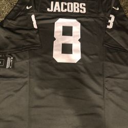 Raiders Jacobs #8 Jersey 