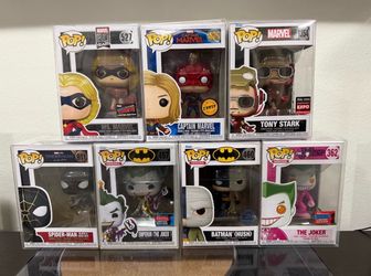 Funko Pop Superhero Lot