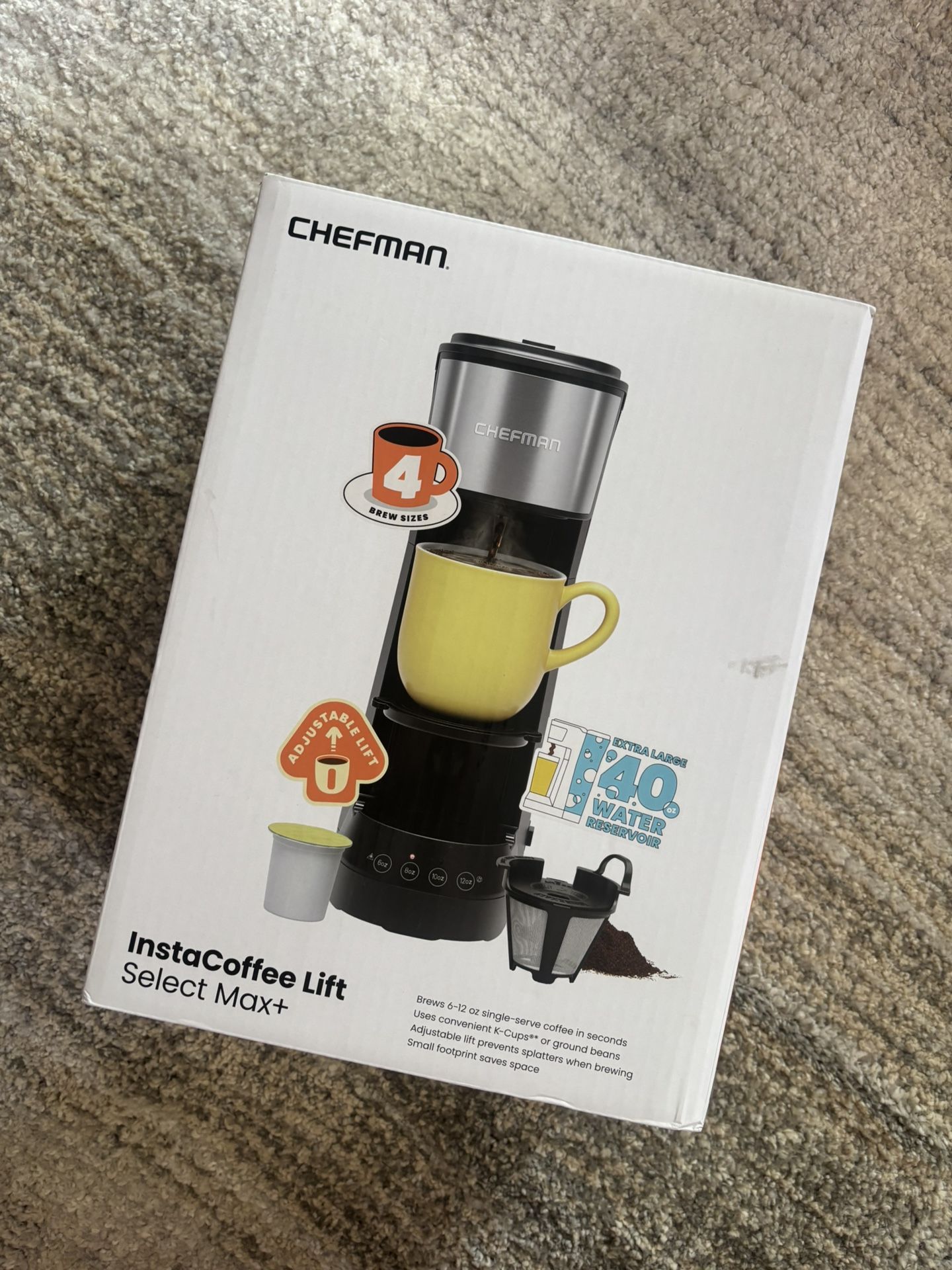 Chefman InstaCoffee Lift
