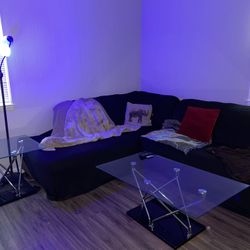 Glass Coffee Table Set