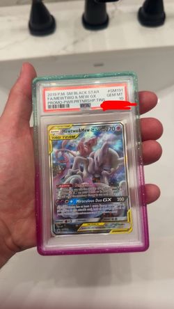 Mew and Mewtwo promo psa 10