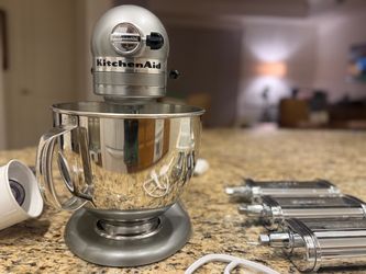 Kitchenaid Artisan Stand Mixer with Bonus Accessories