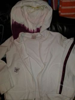 American girl hoodie jacket M size 10