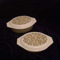 Pyrex “Verde” Casserole Dishes