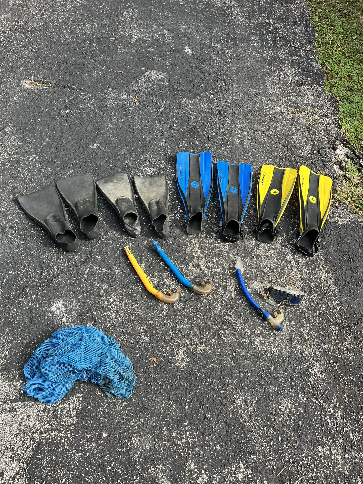 Assortment Of Diving Gear