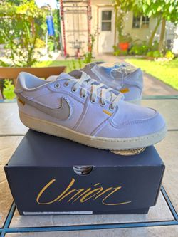Air Jordan 1 AJKO Low x Union White Canvas Size 11 DS $160