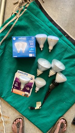 Philips, GE indoor flood lights