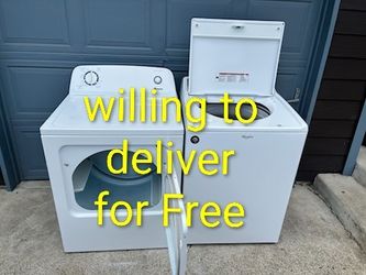 Whirlpool Washer And Amana Electric Dryer Set