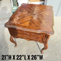 Vintage End Table For Sale!