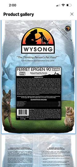 Ferret food