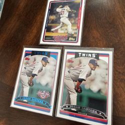 Johan Santana Minnesota Twins Baseball Cards Lot 