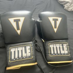 Title 16oz Gloves 