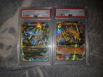 Graded Mega Charizard EX Cards