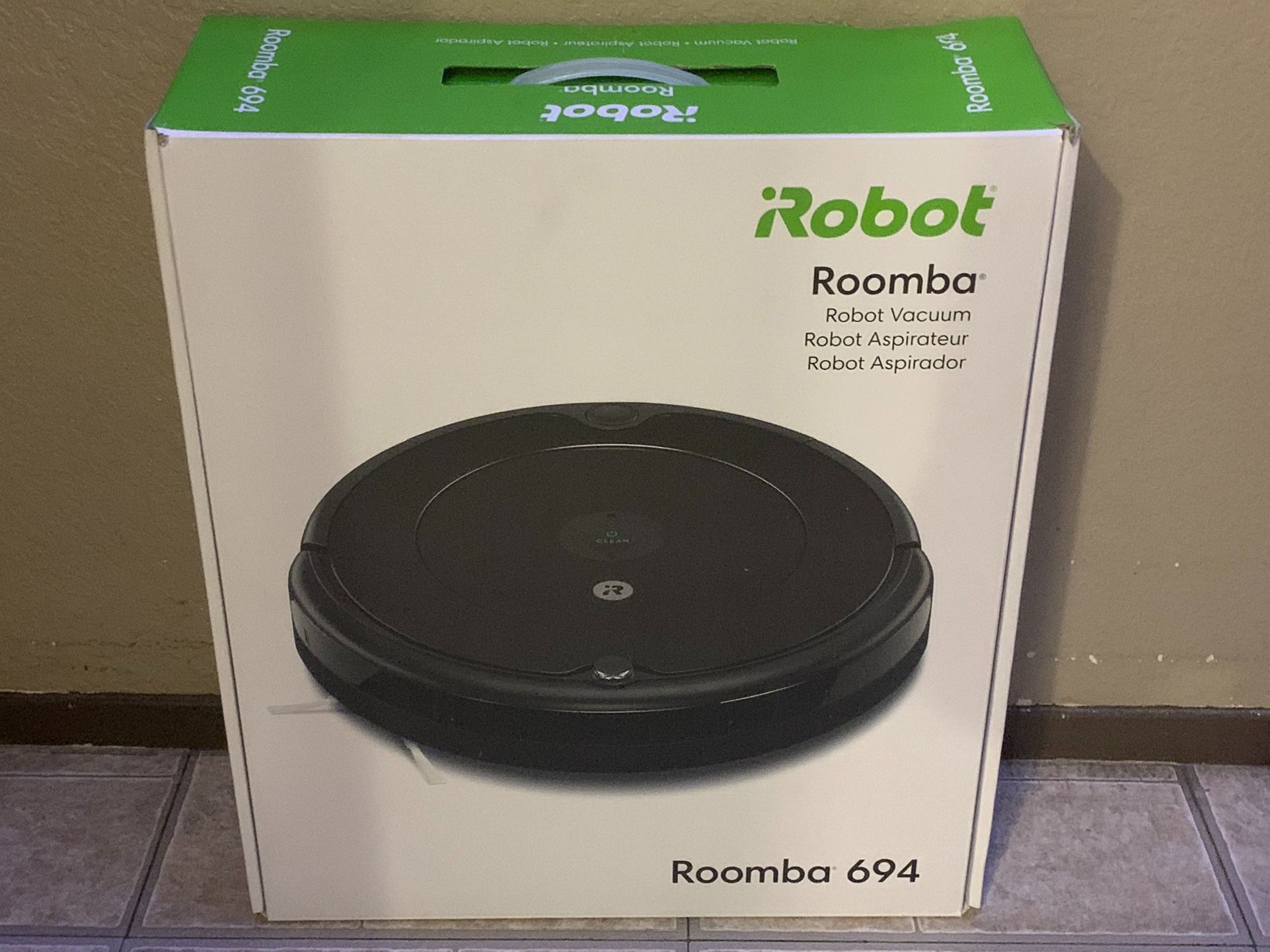 iRobot Roomba 694 WiFi Alexa Google Smart Robot Vacuum