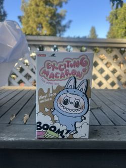 POP MART Labubu The Monsters Exciting Macaron Plush Series (1 Blind Box Figures)