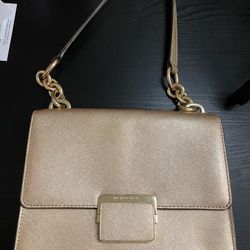 Michael Kors Gold Purse  