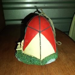 Connie & Randy Camping Tent Birdhouse