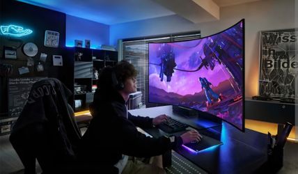 Samsung 55 inch odyssey ark gaming monitor