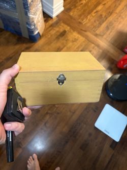 Vintage Wooden Storage Box