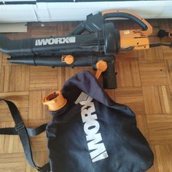 Word Leaf Blower With Bag