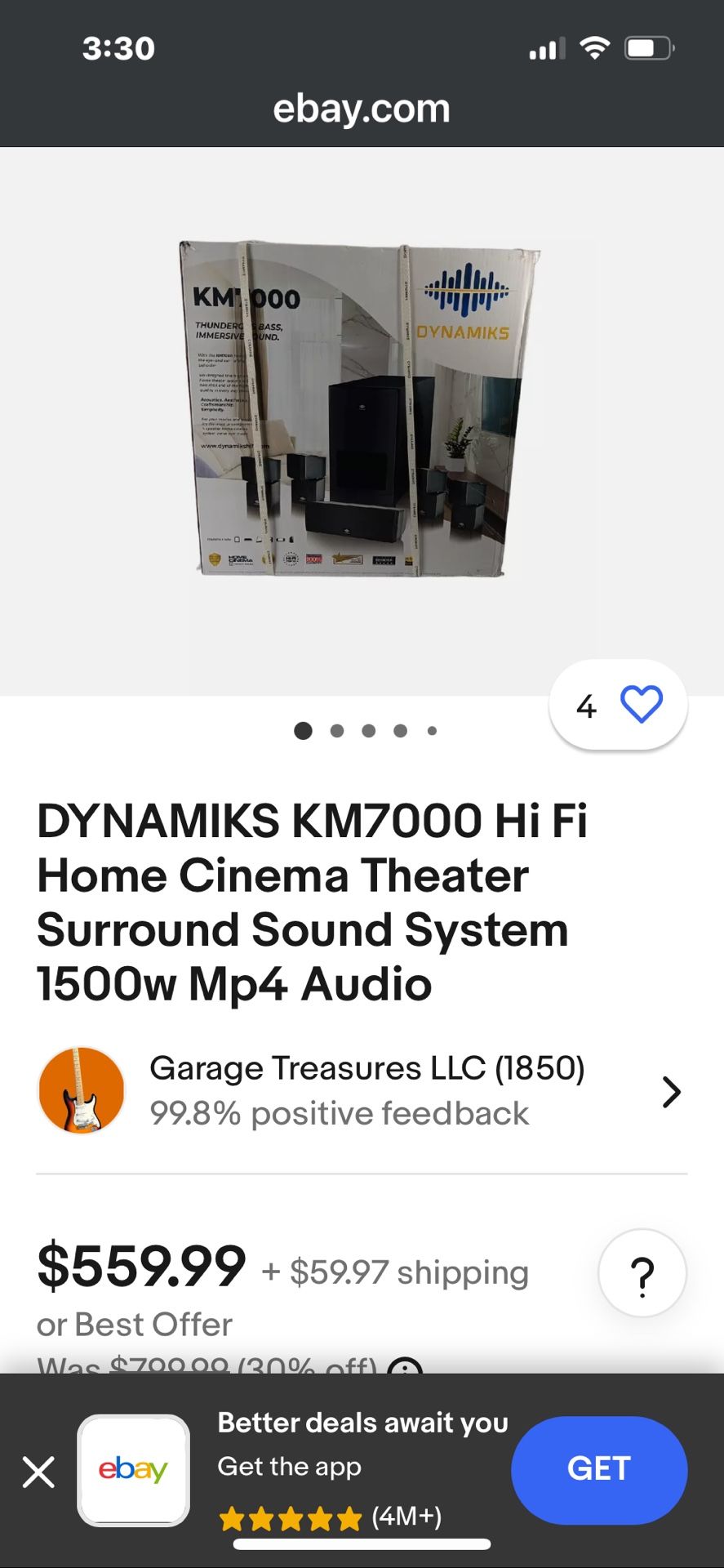 Surround Sound System Brand New In Box