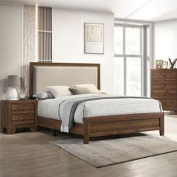 QUEEN BED FRAME (NO MATTRESS)