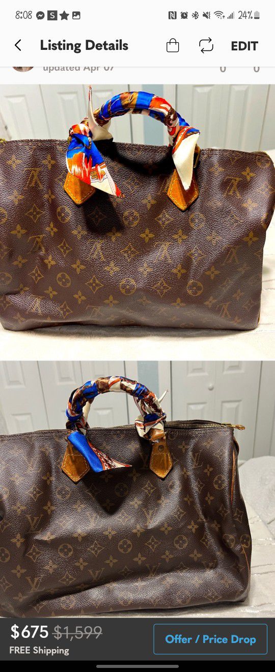 LV Speedy 30. Guaranteed Authentic. for Sale in Oldsmar, FL