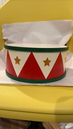 Solid Wood Drum, great for a child’s room or a Christmas display