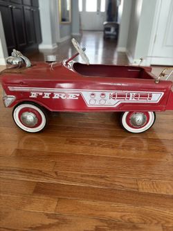 Fire Engine Pedal Car