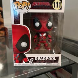 Funko Pop Deadpool With Swords 