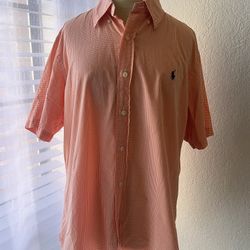 Polo Ralph Lauren short sleeve button down shirt