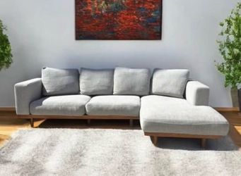 West Elm Down Feather Sectional 🛻Delivery Available🛻