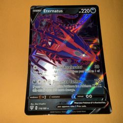 Eternatus V - 116/189 - Pokemon Darkness Ablaze Sword & Shield Rare Card 
