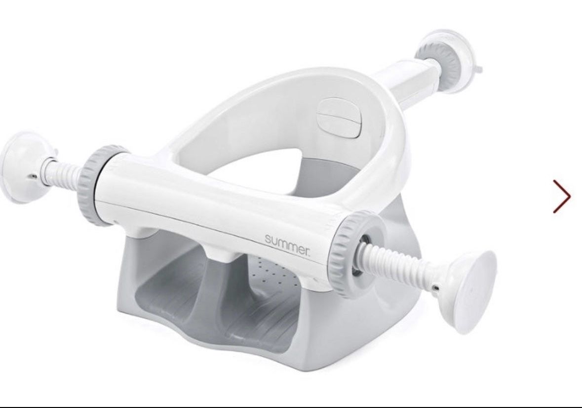 Summer My Bath Seat Soft Support, Gray Box is damaged