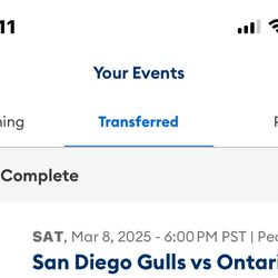 GULLS VS ONTARIO REIGN TONIGHT MARCH 8TH 2025 6PM 
