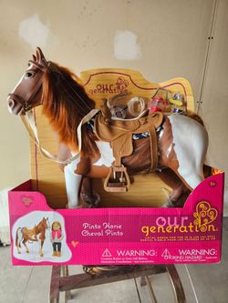 Our Generation Pinto Horse Cheval Pinto