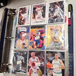 Sports Trading Card Binder – 50+ Pages / Hundreds of Cards – Basketball + Baseball
